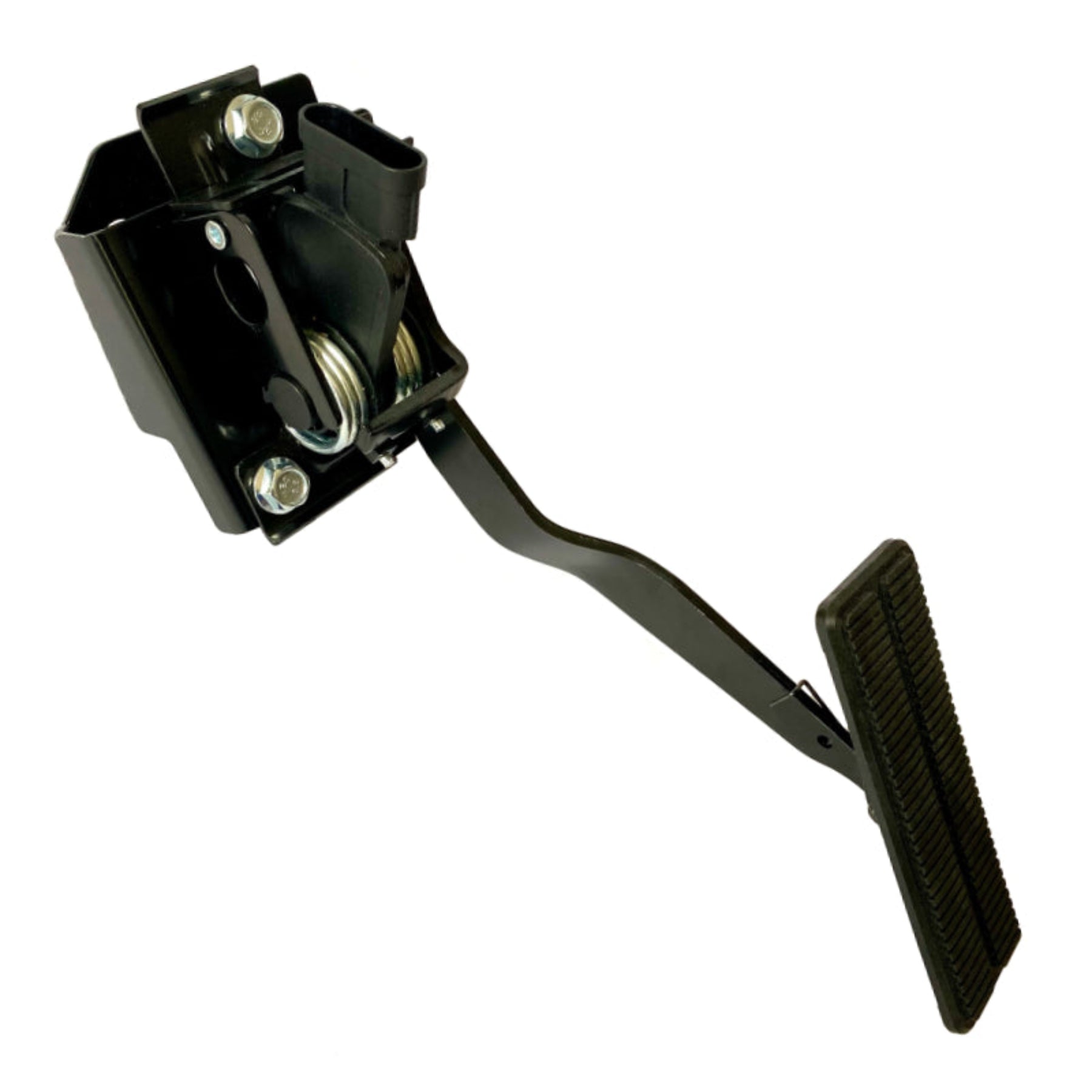 Laser cut steel HQ drive by wire accelerator bracket for GM Haltech Holley electronic throttle pedal