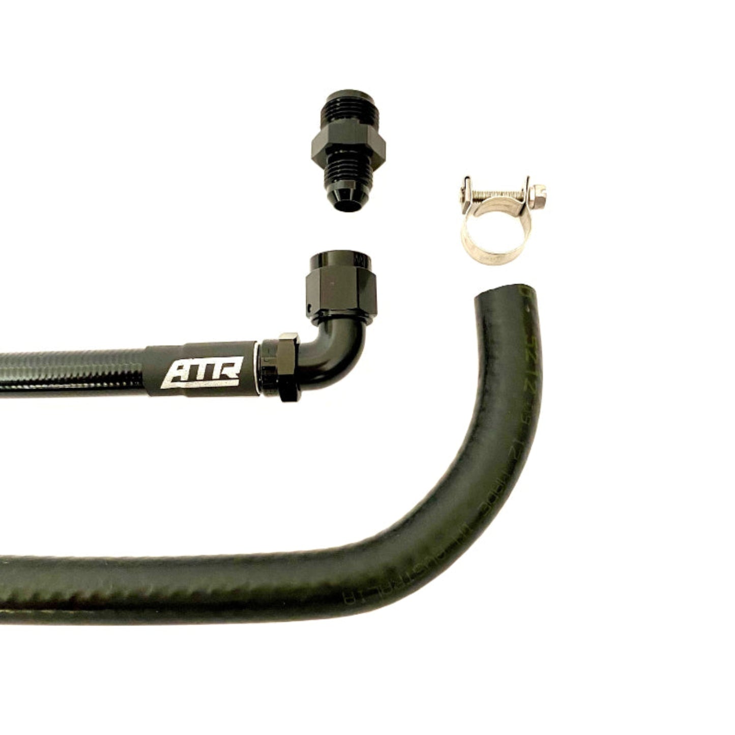 Astra electric power steering hose kit for HQ-WB Holden including -6AN PTFE braided pressure line and low pressure return hose