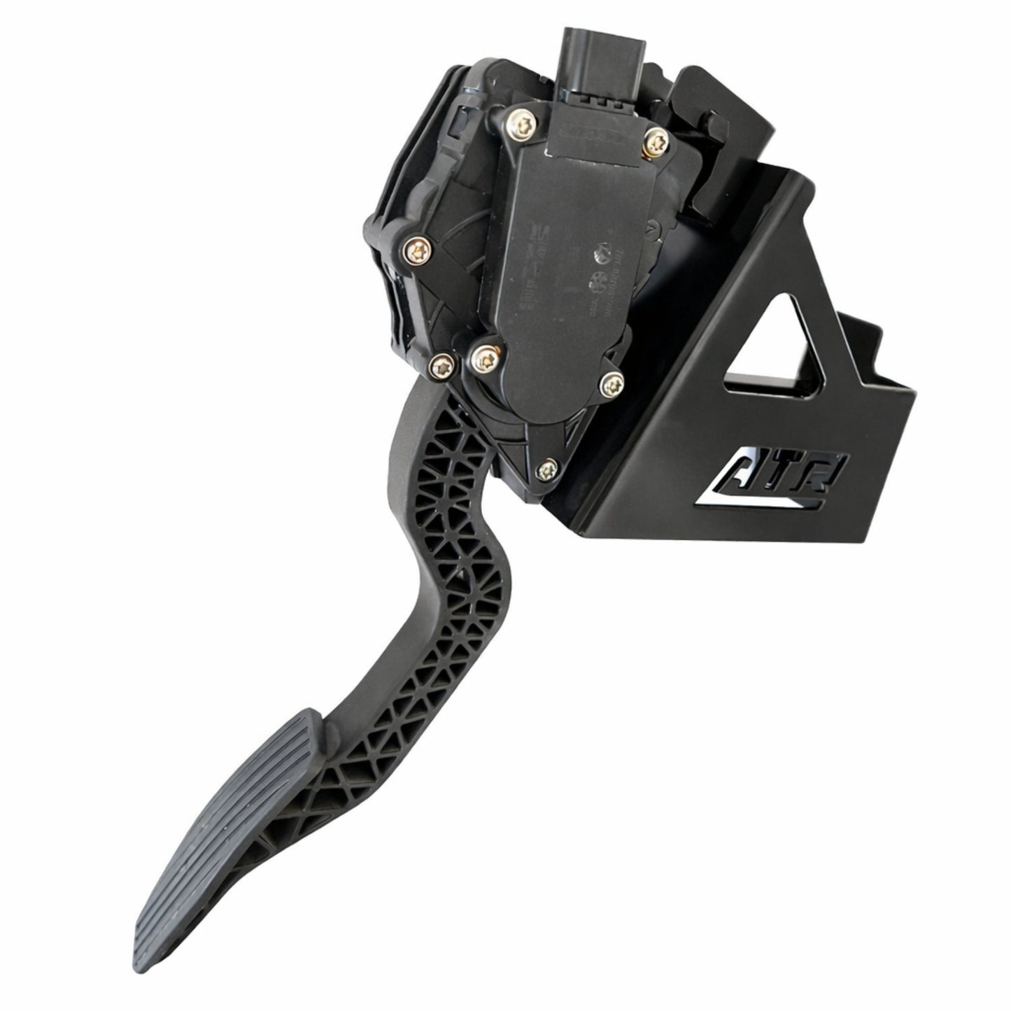 VF Commodore drive by wire accelerator pedal mounted to HQ-WB Holden LS conversion bracket