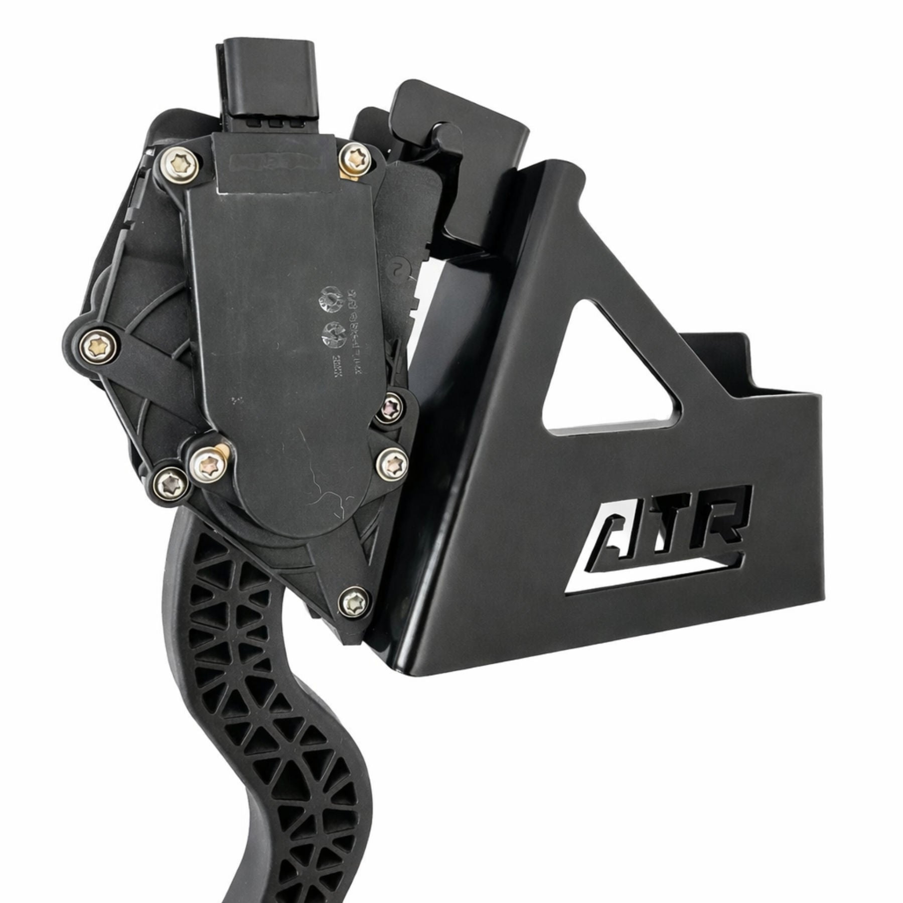 VF Commodore drive by wire accelerator pedal mounted to HQ-WB Holden LS conversion bracket