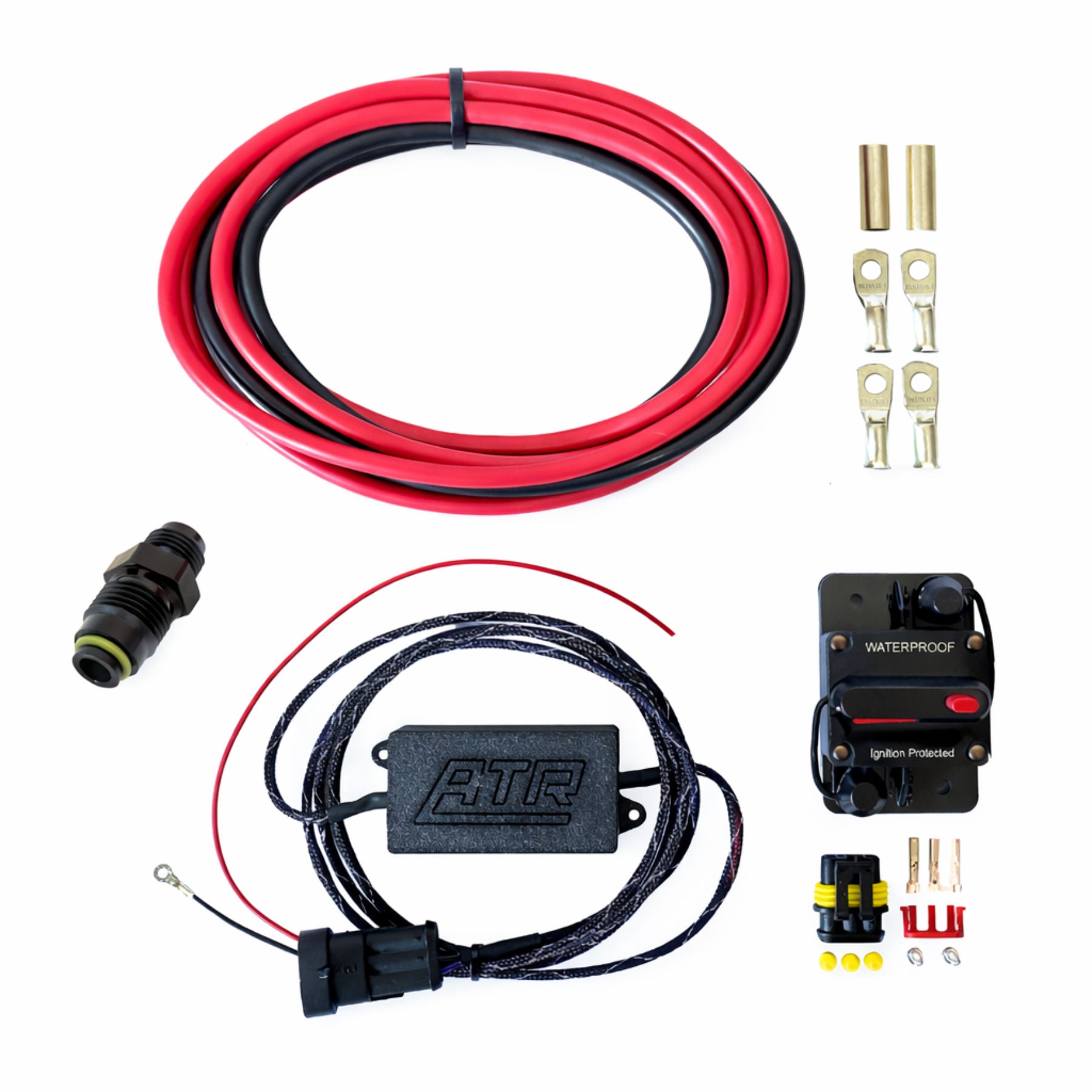 Astra power steering pump wiring harness and relay kit for electric power steering conversions