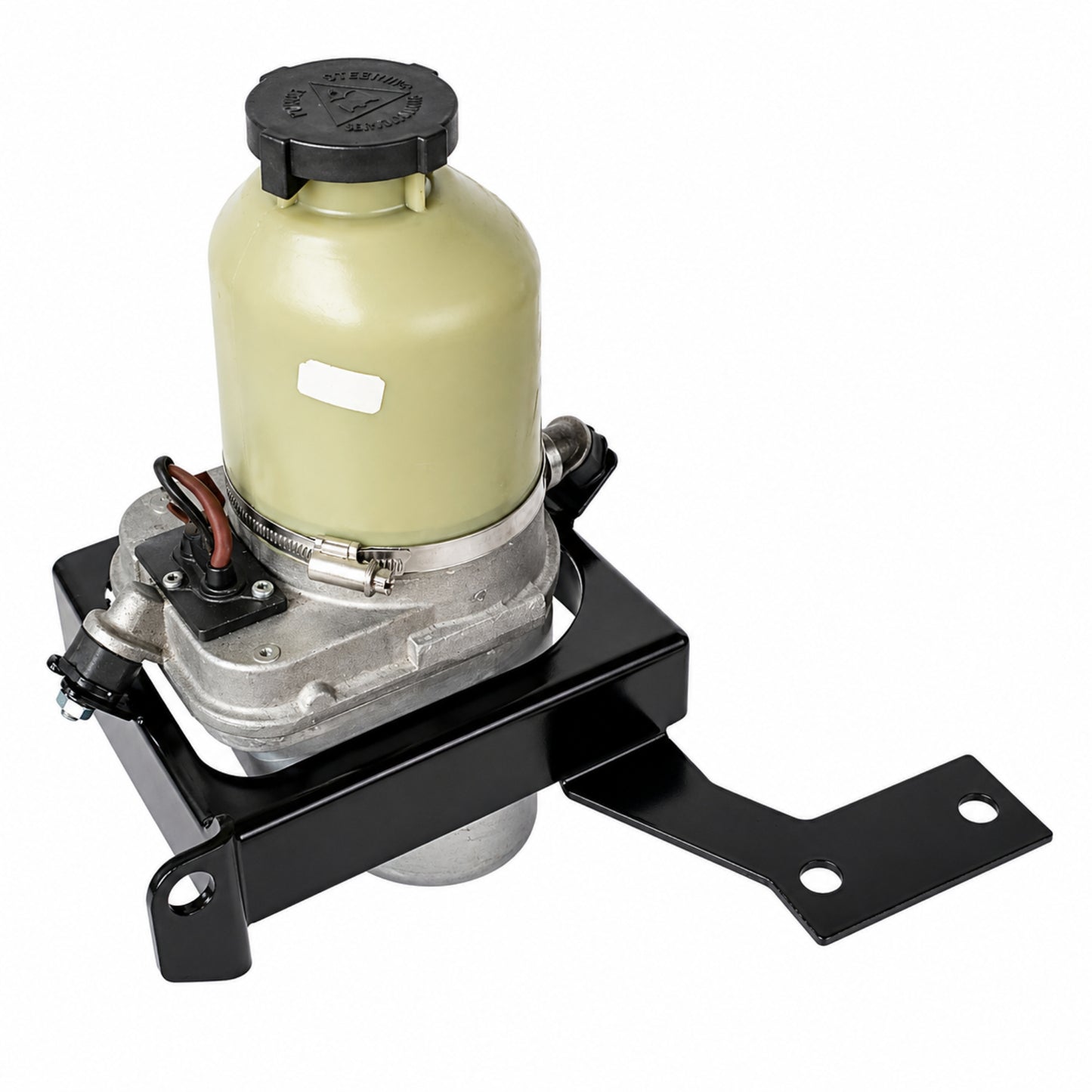 Side view of Astra power steering bracket installation on Holden Commodore VB VC VH VK VL