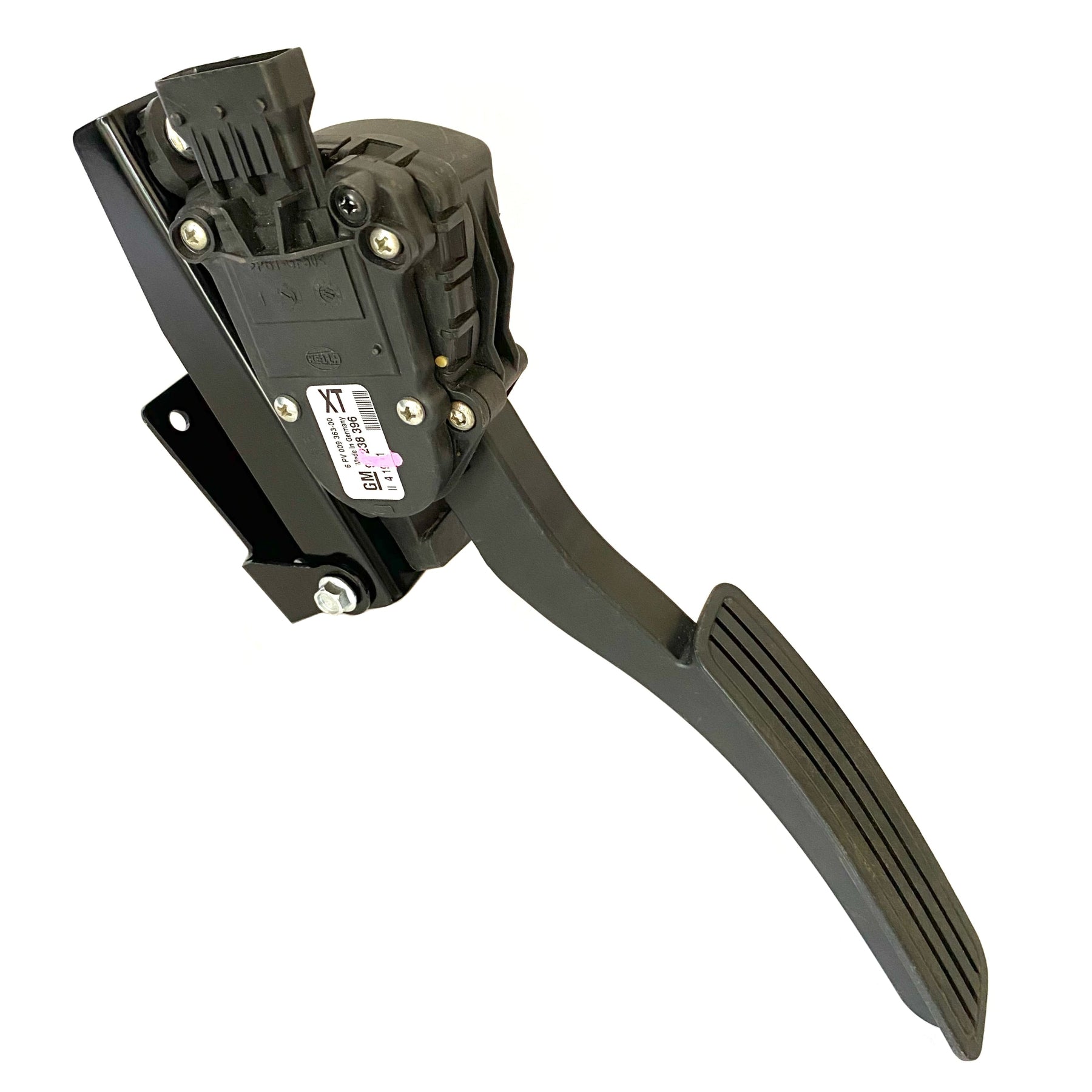 Laser cut steel universal DBW accelerator bracket for VE Commodore drive by wire pedal