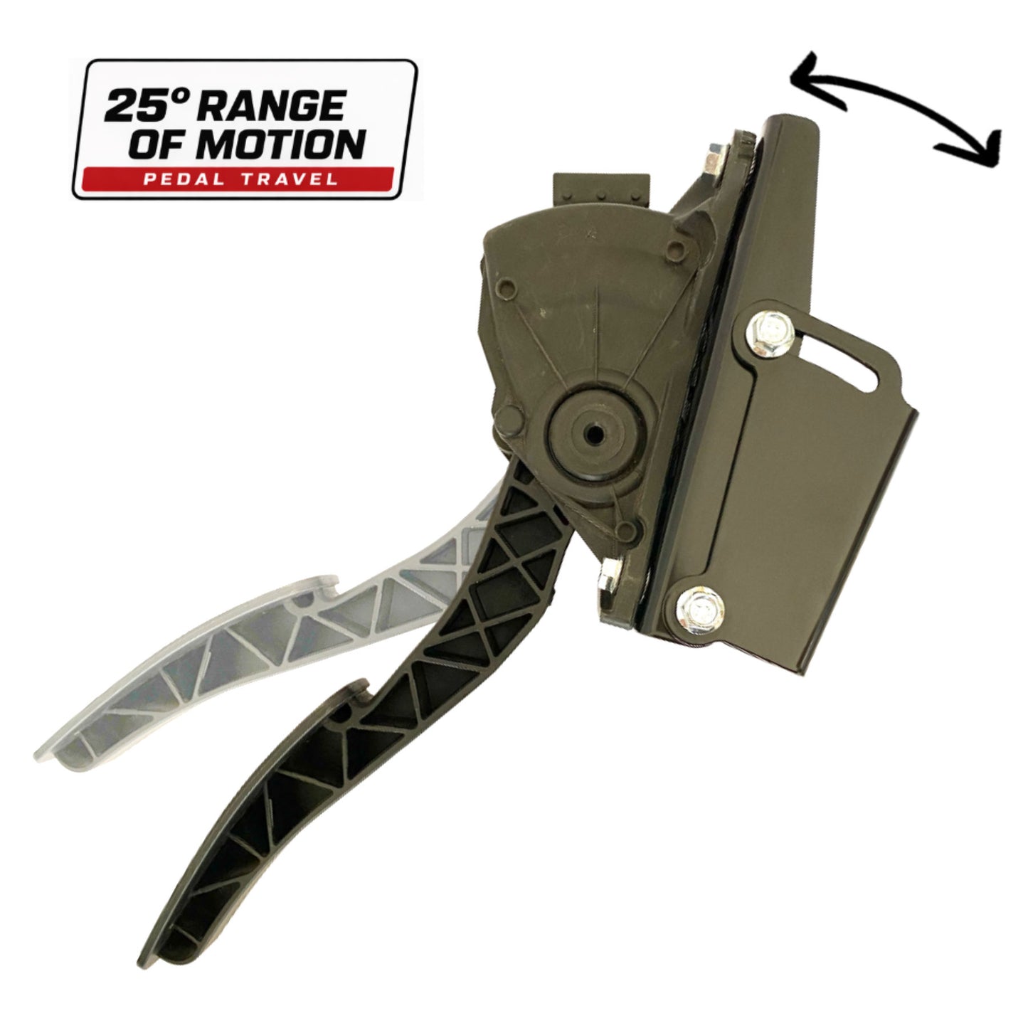 Universal LS swap drive by wire accelerator bracket for VE Commodore pedal installation