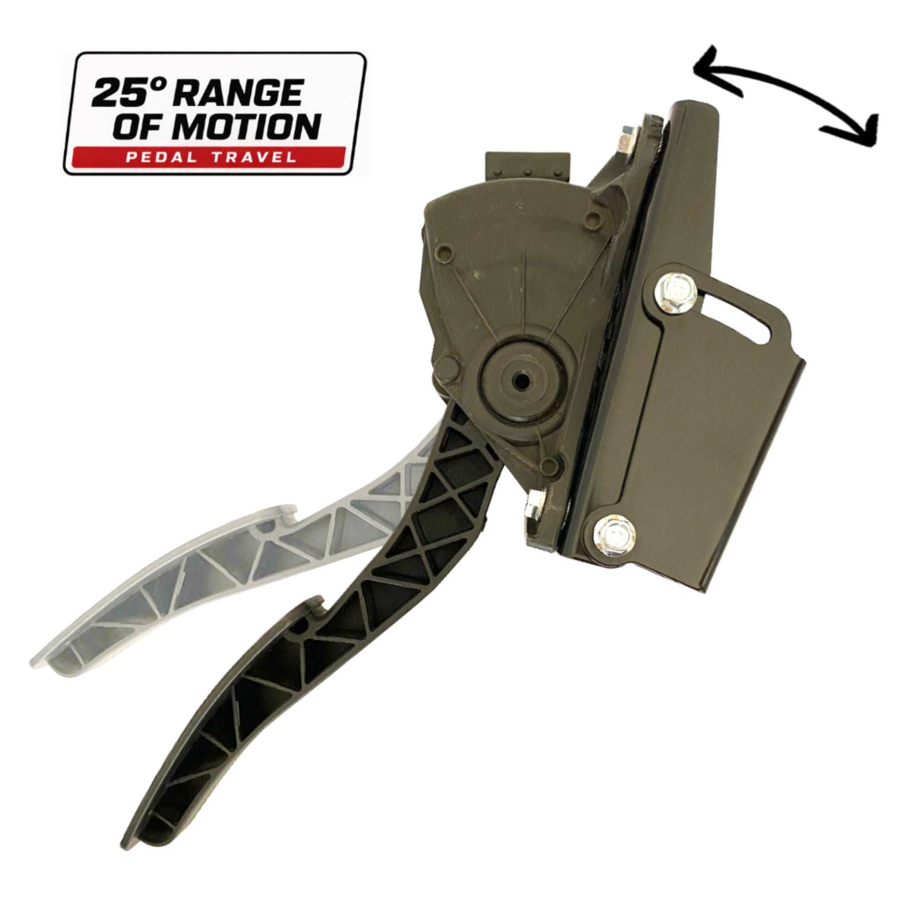 Universal LS swap drive by wire accelerator bracket for VE Commodore pedal installation